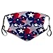 Produktbild Anti Breathing Shield Air Dust Face Mouth Shield united states national symbol stars Mouth Shield