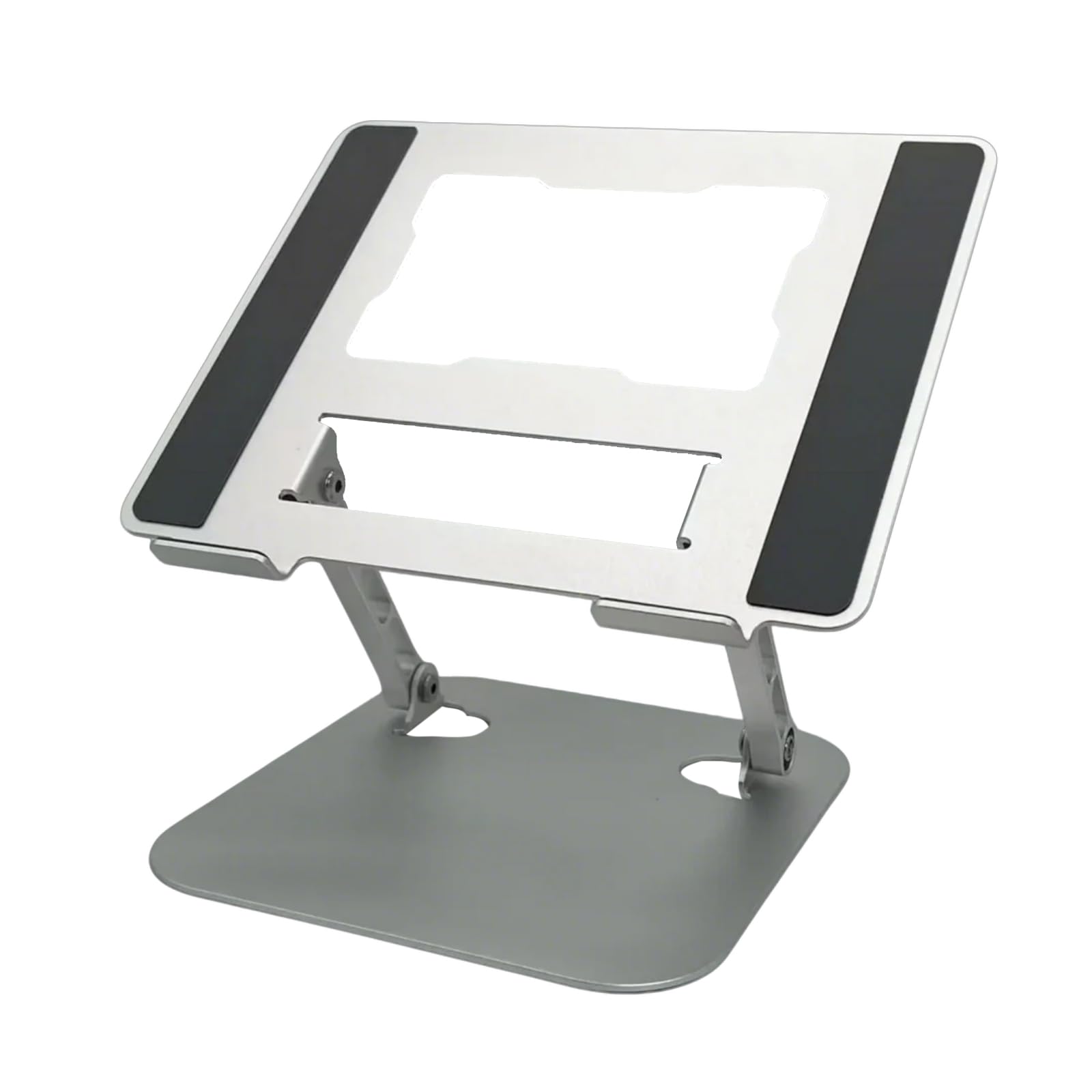 Soporte portátil para computadora portátil y ajustable, con capacidad para todo y portátil de hasta 17 pulgadas, escritorio portátil para uso en la oficina
