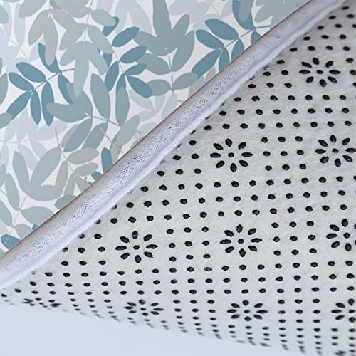 Badezimmer Badematte 3 Teilig Set Geometrie rutschfest Badteppiche Saugfähig Memory Foam Badezimmermatte Weich WC… – Bild 6