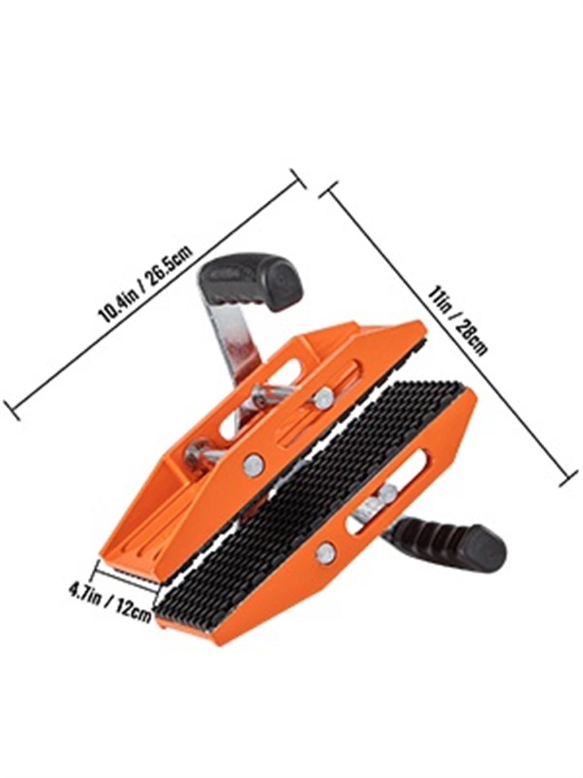 Pinze per Sollevamento Pietre 2PCS 50/60mm Granite Carrying Clamps Double Handed with Rubber Glass Stone Slab Lifting Tools for Ceramic Marble Carry(0-50MM)