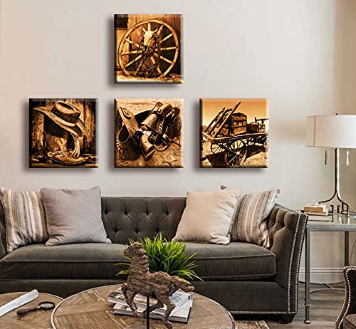Djsylife CK-XUNZ-NB Western Decor Cowboy Wall Art thumb #4