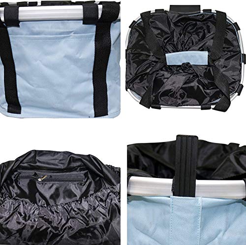 Panier de vélo pliable pour petits animaux Urbest réglable et compact
