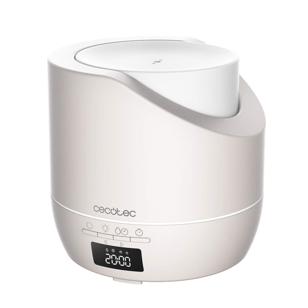 Cecotec Difusor de aromas PureAroma 550 Connected White Woody. Capacidad 500ml, Pantalla LED, Altavoz, Control por bluetooth, App, Temporizador 12h, 3 Modos de funcionamiento, Cobertura 30m2 — view 19
