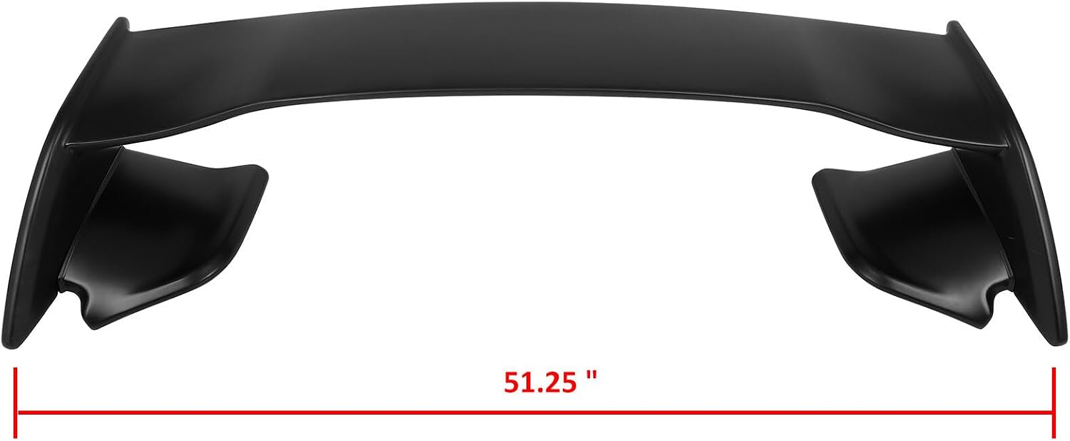 SCITOO ABS Spoiler Wing Fits for 2013-2016 for Scion FR-S,2013-2020 for Subaru BRZ,2017-2020 for Toyota 86 1PC Matte Black Rear Trunk Spoiler Wing