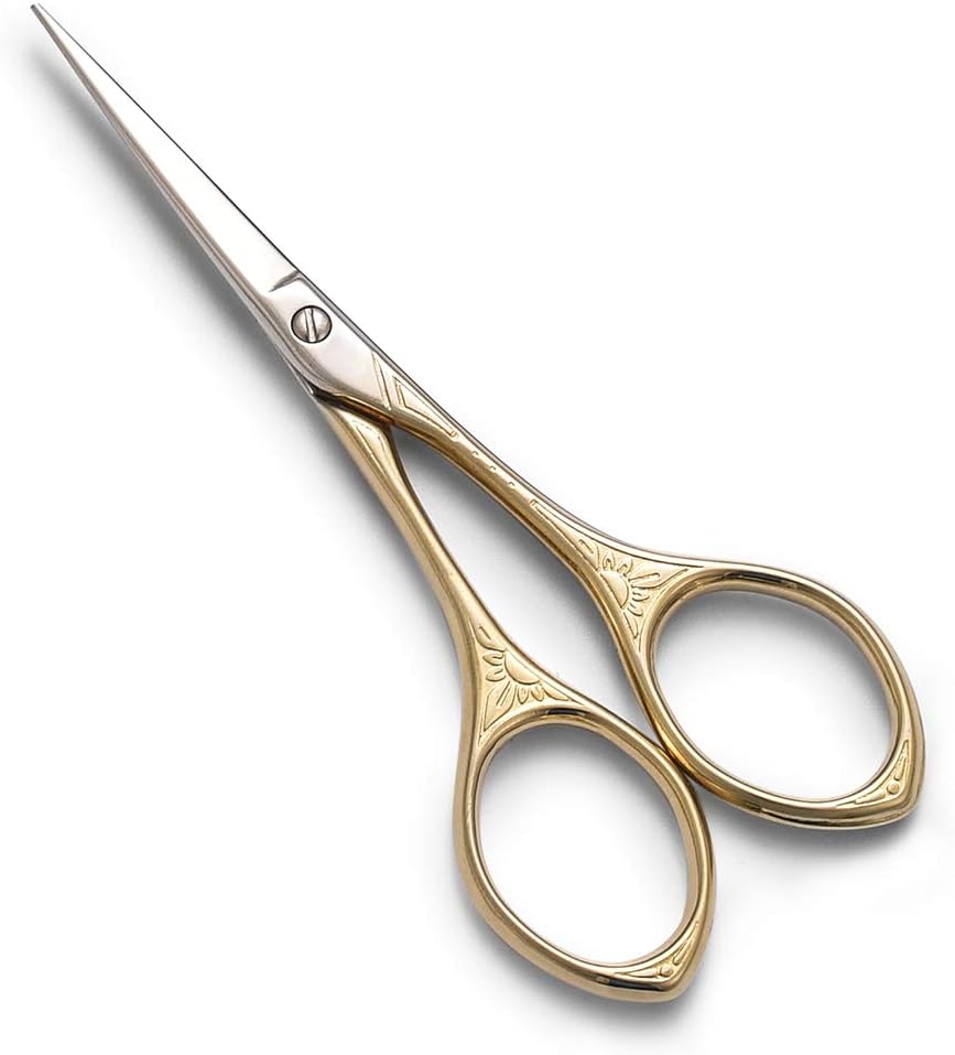 3.9in Gold Small Embroidery Scissors