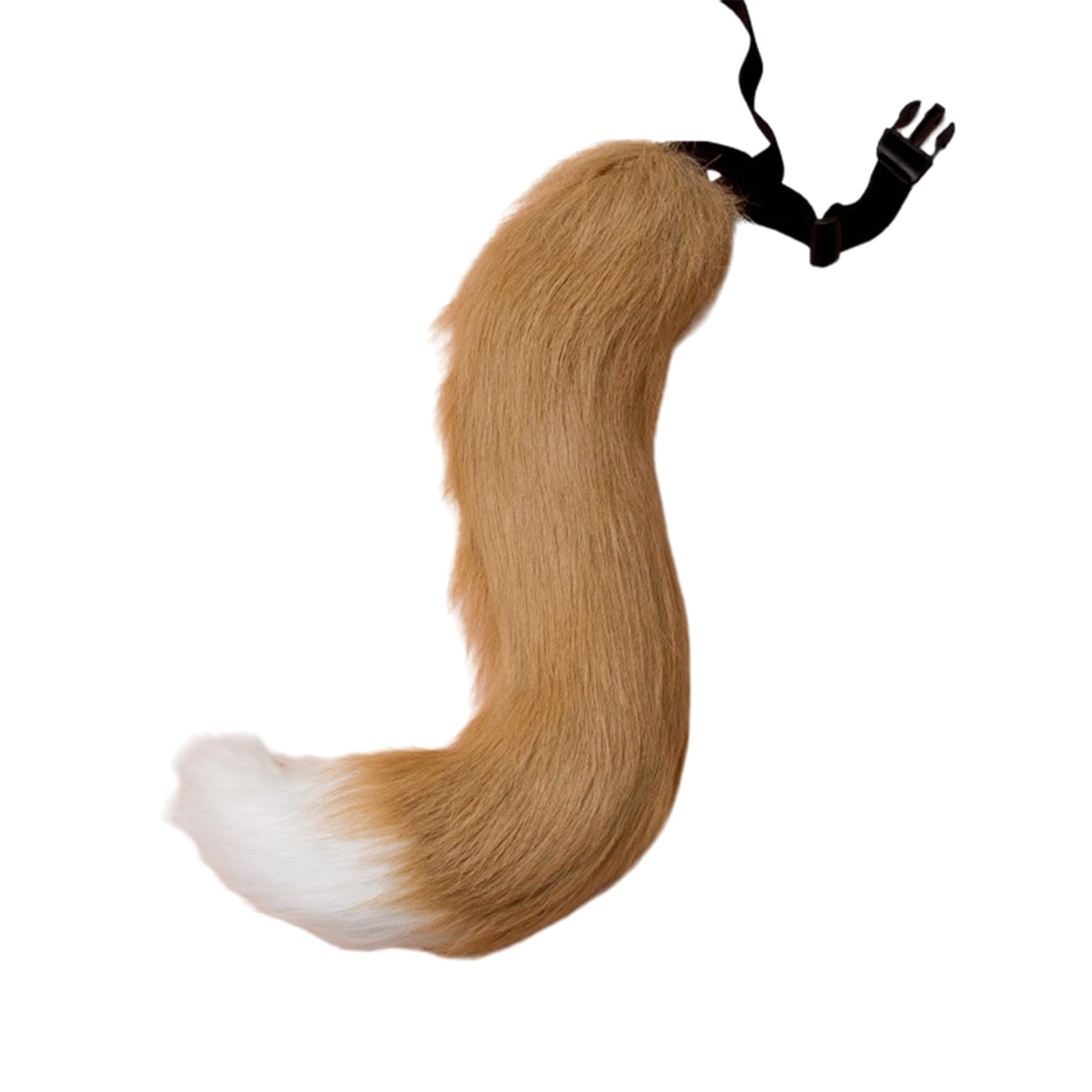 Tsophreniq Realistic Faux Foxes Tail Charm Comfortable Faux Ornament for Adding Styles to Any Ensembles Accessory