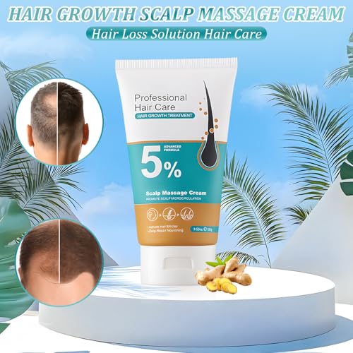 5% Hair Growth Scalp Massage Cream - Image 3