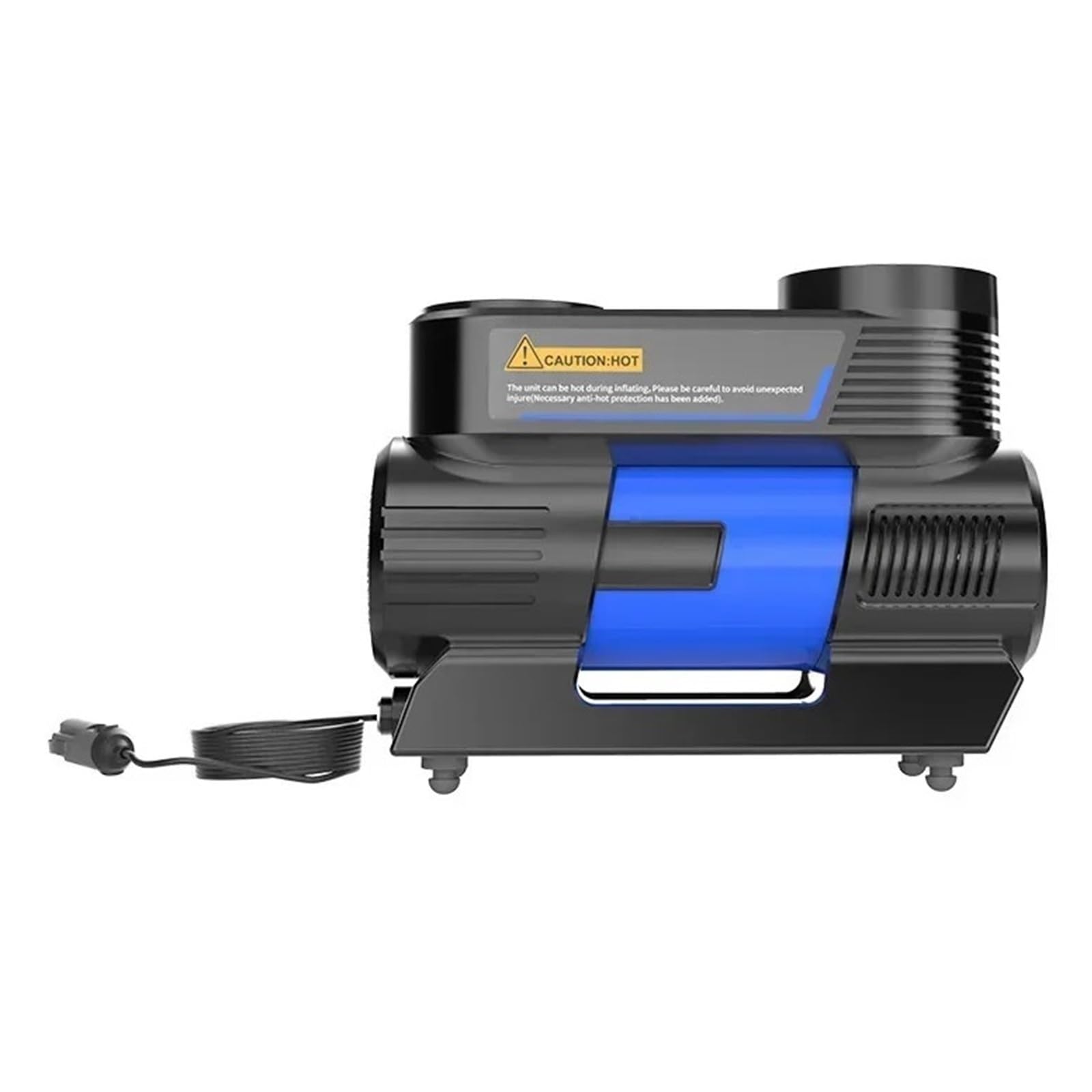 Bomba De Aire Eléctrica For Coche, Inflador Neumáticos con Pantalla Digital Portátil 12V, Inyector 150PSI, Compresor For Y Motocicleta Inflado Rápido Esfuerzo(Large Digital Style)