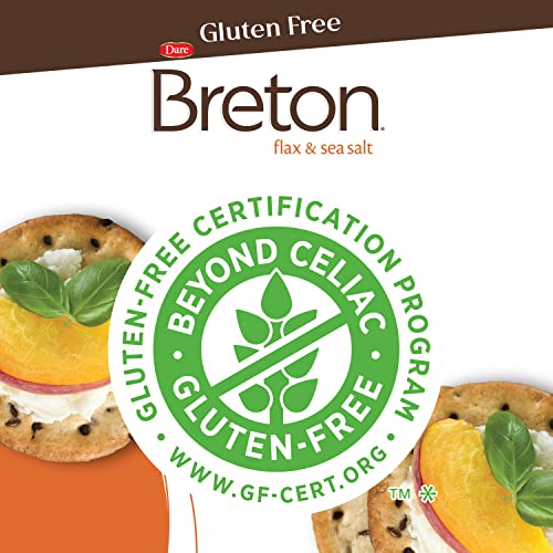 Breton Crackers, Gluten Free Flax & Sea Salt thumb #3