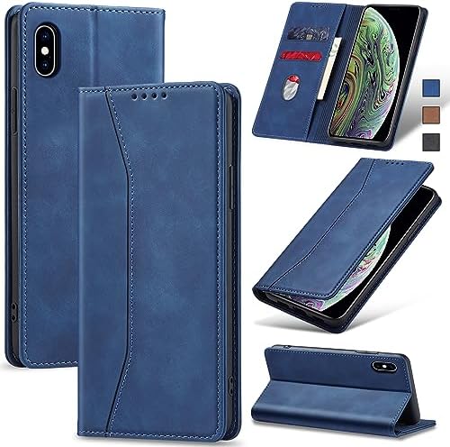Jasonyu Case for Samsung Galaxy A23 5G/4G Leather Wallet Flip Cover with Card Holder,Kickstand, Magnetic Closure,TPU Shockproof Phone Case Compatible with Samsung A23 (Brown)