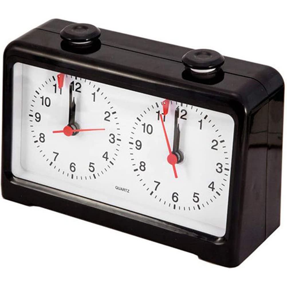 y-luck e - Timer Orologio a scacchi, Orologio a scacchi Meccanico di Moda, Timer Orologio a Scacchi Analogico Torneo Professionale per Gioco PQ9905