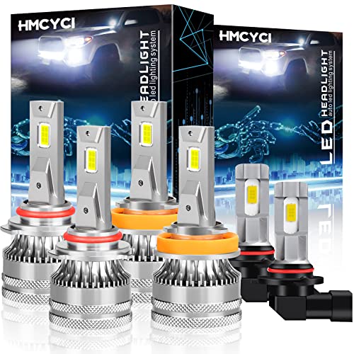HMCYCI Fit for Dodge RAM 1500 2500 3500 4-Headlamps (2009-2018) ...