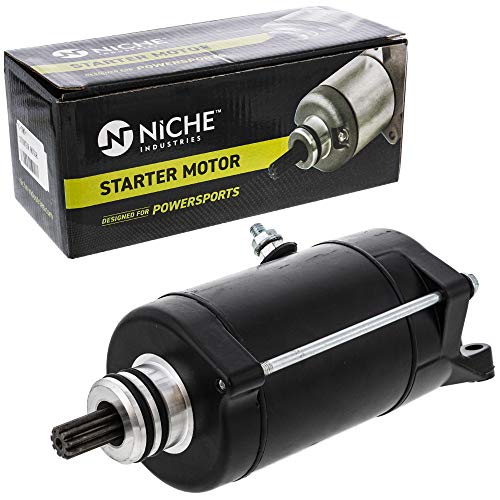 NICHE Starter Motor Assembly 21163-3720 High Torque for 2003-2019 Kawasaki Jet Ski Ultra LX 310 300 260 STX12 STX15 SXR