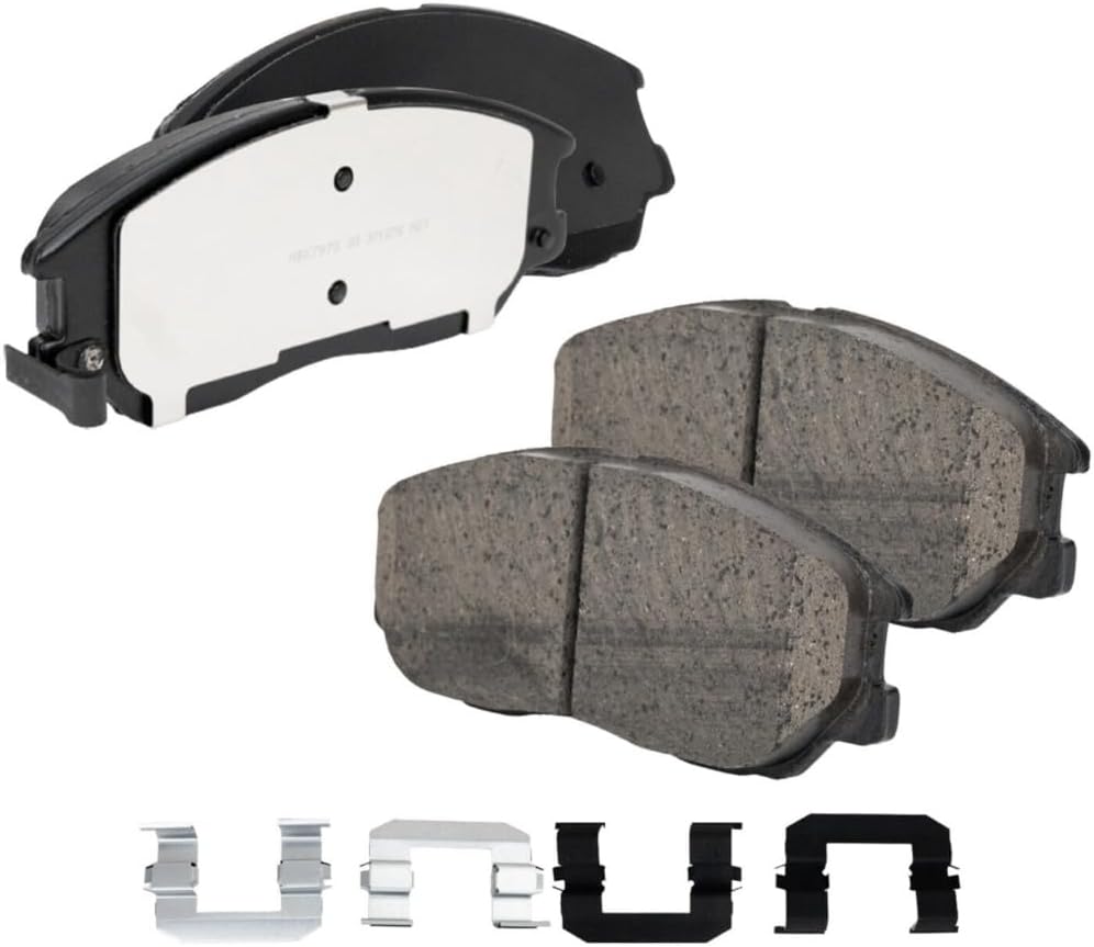 Brake Pad Fits Front 2-Wheel Set FWD 16568204 SasugaOne