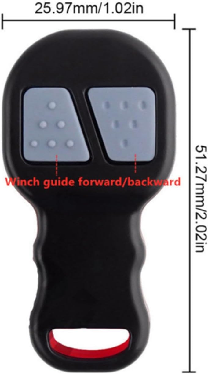 RC Winch Set, RC Metal Automatic Double Motor Simulated Winch Controller Receiver Fits for Car(B Type)