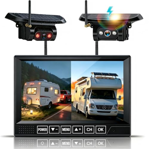 HD 1080P Dual Wireless Backup Camera