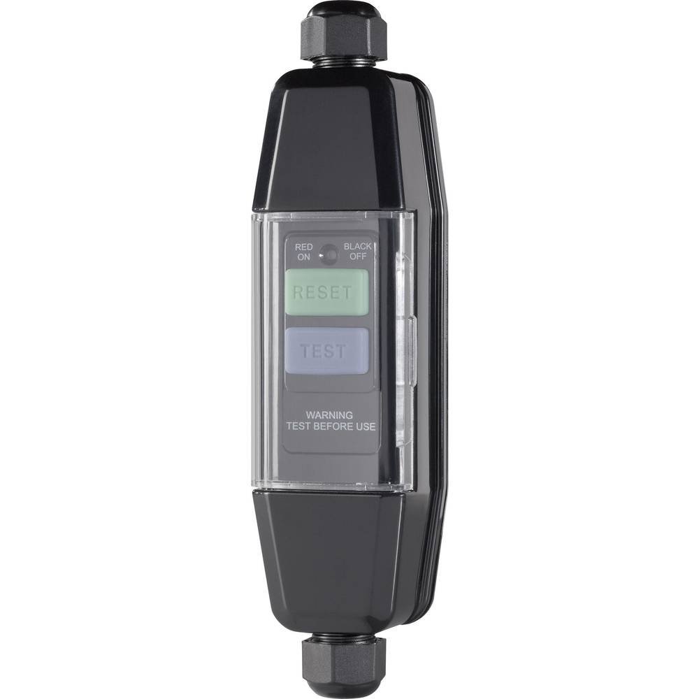 Sygonix SY-3530658 Interrupteur intermédiaire - protection des personnes 230 V/AC noir IP55