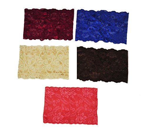 Lace Underscarf Random Color Assortment 5-pack