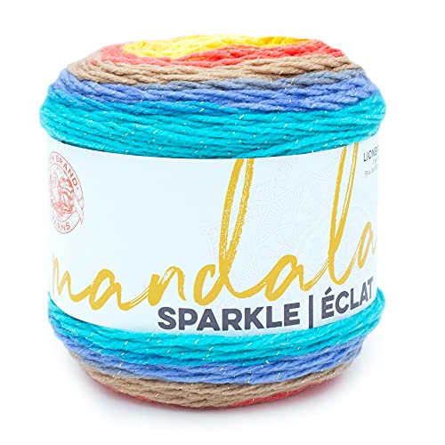Image of Lion Brand Yarn Mandala Sparkle Yarn, Hercules, 1 Skein