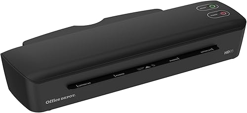 Miniatura 3 de Office Depot® Brand HD95 Laminadora térmica, 9-1/2 pulgadas de ancho, negro