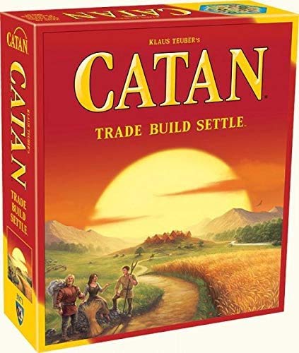 VERSCOS Catan Boardgame Trade Build Settle Card Board Game for Friends Multi color