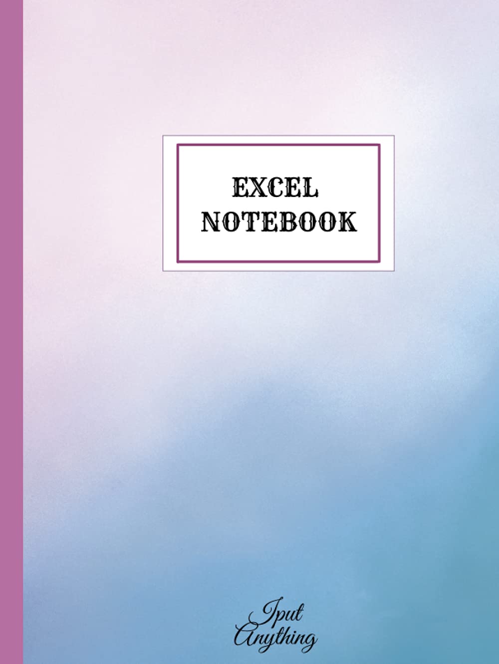 Excel Notebook: Business Tracker Book | Finance Workbook for list any product and information