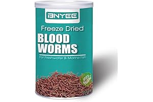 Freeze Dried Bloodworms Fish Food