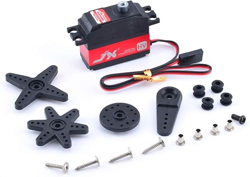 PDI-HV2546MG 0.88 oz Metal Gear Digital High Voltage Tail Servo 180  para RC 450 500 Helicóptero Ala Fija Piezas de Avión