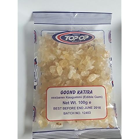 100g gond katira edible gum tragacanth gum Astragalus Gummifer Kutira GummiGomme Adragante Cover