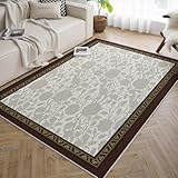 Tapis tendance : Ce tapis allie plusieurs styles comme vintage, moderne, abstrait et bohème. Ses motifs colorés et résistants à la décoloration s’intègrent facilement à tout intérieur, ajoutant une touche élégante et unique à votre espace préféré