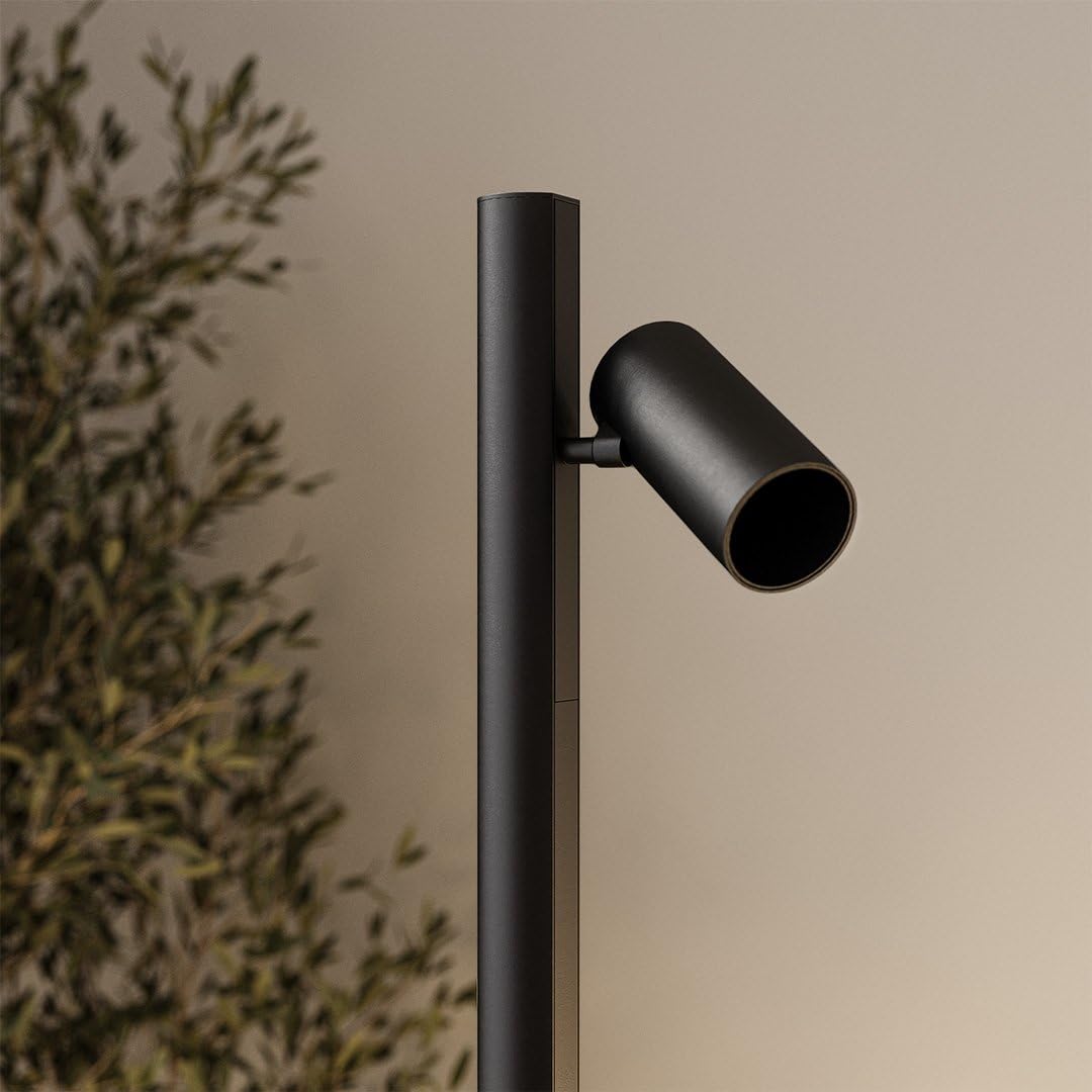 NEONA ARCA LED Stehleuchte Schwarz mit Spot und Beam, Magnetisches Schienensystem Click and Connect warmweiß 2700K Modular Erweiterbar (Schwarz)