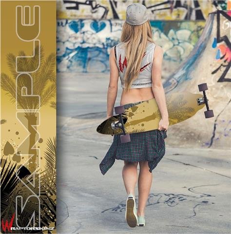 DB Longboards 2015 Pioneer Bamboo Fiberglass 38 Longboard Complete