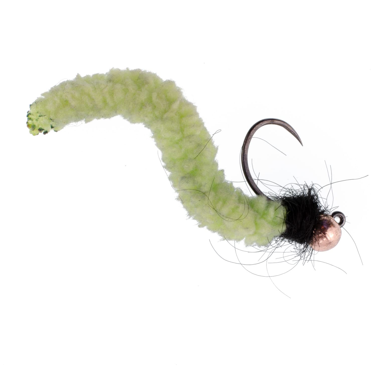 Blue Wing Olive Bitch Creek Nymph Fly, 6-Pack (Orange, #8)