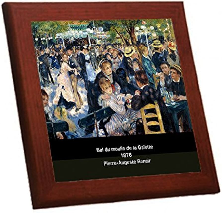 Amazon.co.jp: ルノワール『 ムーラン・ド・ラ・ギャレットの舞踏会