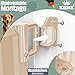 KIDIZ® Treppenschutzgitter Türschutzgitter ausziehbar 0-180CM | kindersicheres Treppengitter für Babys & Haustiere | Schutzgitter für Treppen & Türen Absperrgitter inkl. Bodenanker & Montagezubehör