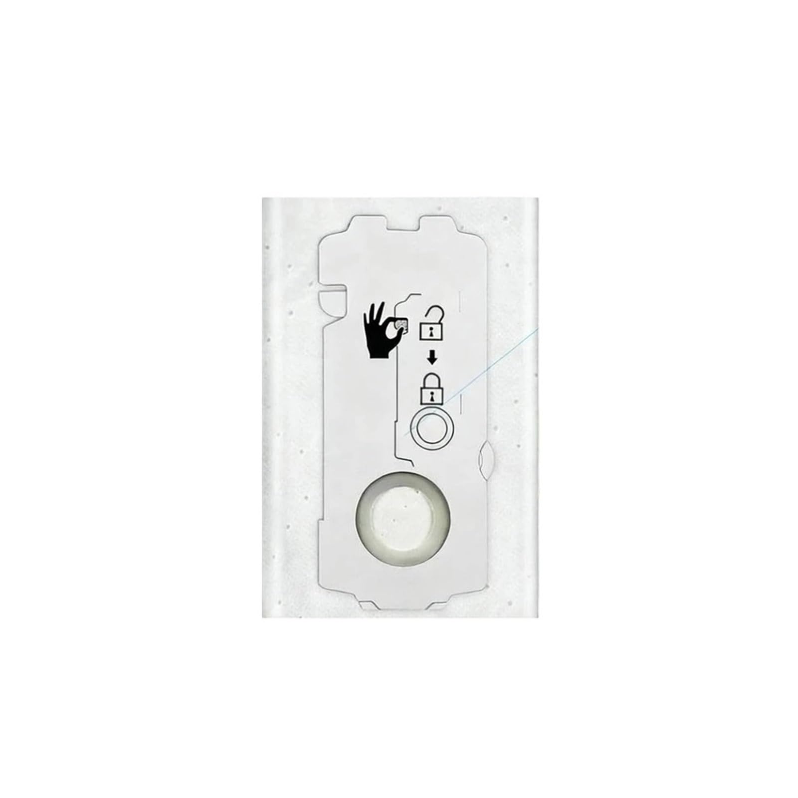 EEZII 8pcs vacuum cleaner dust bags, Compatible for FeStool, CT MINI CT MID CT 15 filter bags.