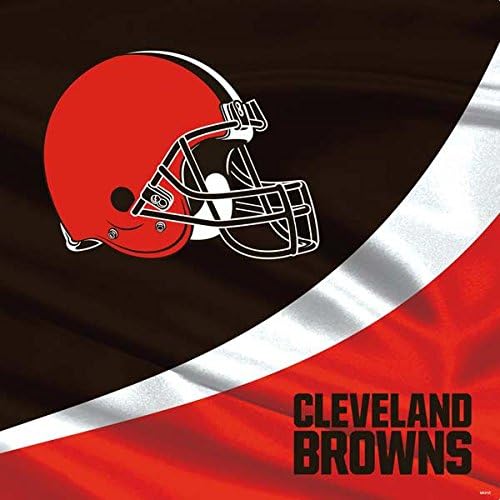 Vista 41 de Skinit Calcomanía para juegos compatible con PS4 Pro/Slim Controller, diseño de logotipo grande de Cleveland Browns con licencia oficial de la NFL