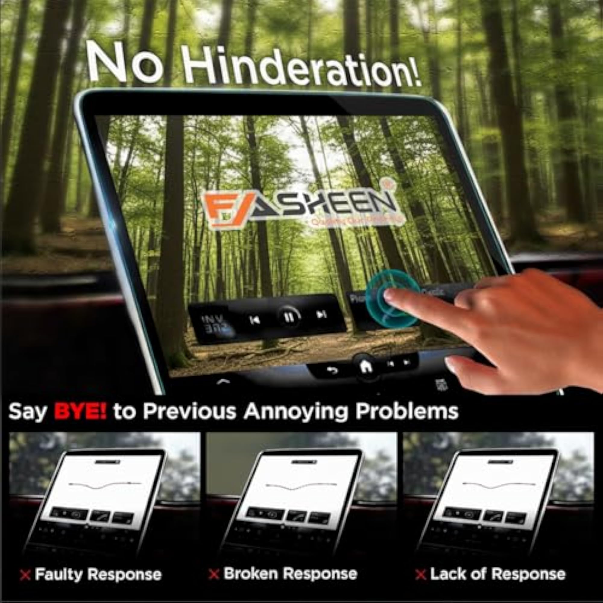KIA SELTOS 2019-2023 Touchscreen Infotainment Display Protector