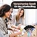 GLÜCKSGUT® 500x Lustige Haftnotizen + 6x Textmarker Pastell | Scherz-Medikament | Anti Stress | Büro Schule Studium Uni | Abschiedsgeschenk für Kollegen Chef Lehrer | Post it