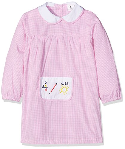 Alber Baby Colegial, Babi de colegio para Bebés, Rosa, 6 meses