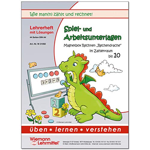 Arbeitsheft Mathematik Band 1, Zahlenraum bis 10, Lehrerheft | Wiemann Lehrmittel