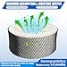 Podoy HWF62 Humidifier Filter Compatible with Holmes Sunbeam Humidifier Filter A, Replace HWF62 HWF62CS HWF62D SCM1100 SCM1701 SCM1702 SCM1762 SF212 HM1300 HM1761 (2 Pack)