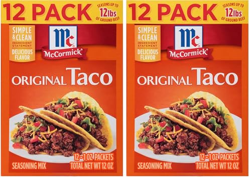 Image of McCormick Original Taco Seasoning Mix, 12 oz (Pack of 2)
