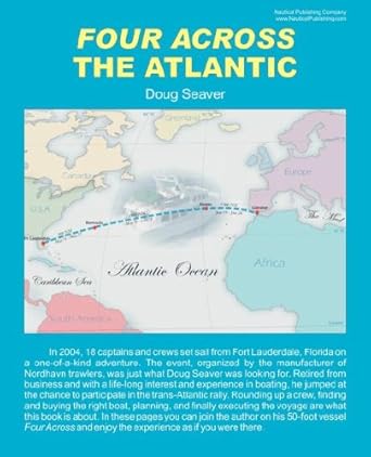 Four Across the Atlantic: Seaver Douglass J : 9780978935016: Amazon Four Across the Atlantic: Seaver Douglass J : 9780978935016: Amazon