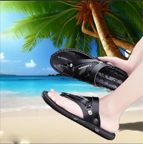 Yytcsjz Outdoor Men Summer Split Toe Beach Bunion Corrector Sandals with Arch Support, Casual Open Toe Waterproof Athletic Thong Sandals, for Pain Relief, Hallux Valgus, Bunion Symptoms3