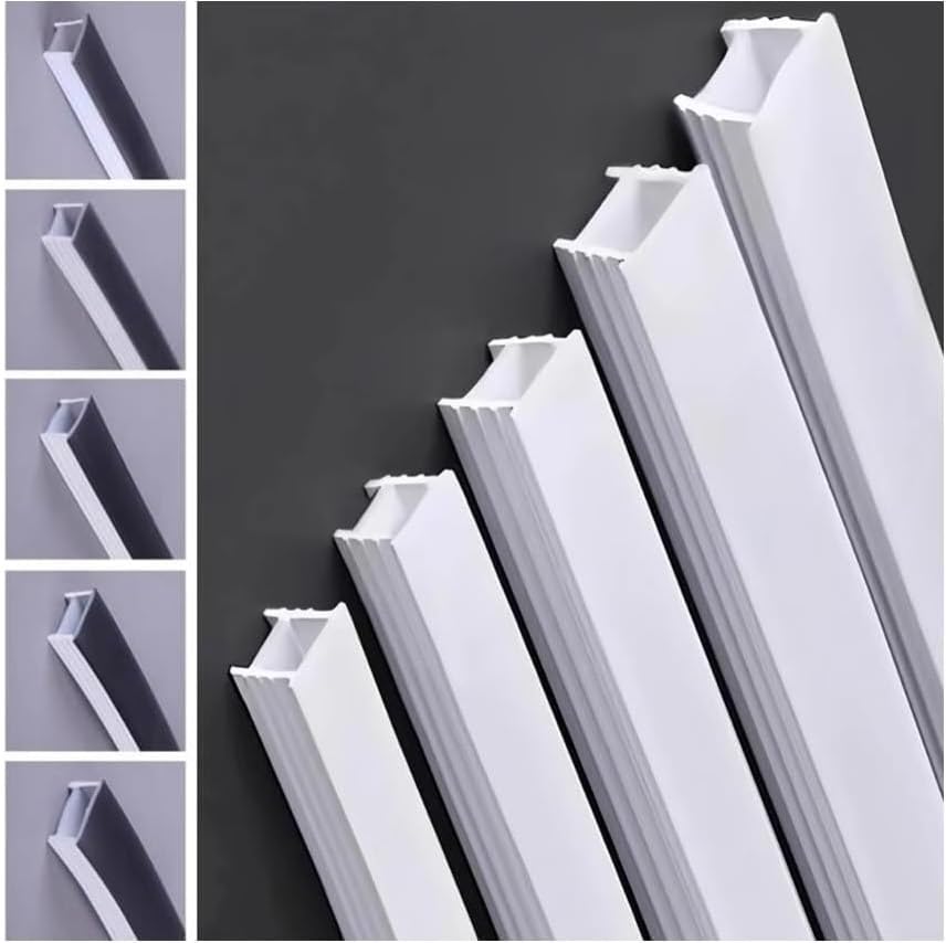 Funda de silicona para tira LED WS2812 flexible de 1 metro blanca F1210 para molduras