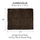 Furhaven Muddy Paws saugfähiges Chenille-Badetuch & Haustierteppich, schlammig (braun), Jumbo Plus