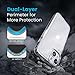Speck Clear iPhone 14 & iPhone 13 Case - Drop Protection, Scratch Resistant & Anti-Yellowing Dual Layer Case for iPhone 14 & iPhone 13 Case for 6.1 inch Model - GemShell