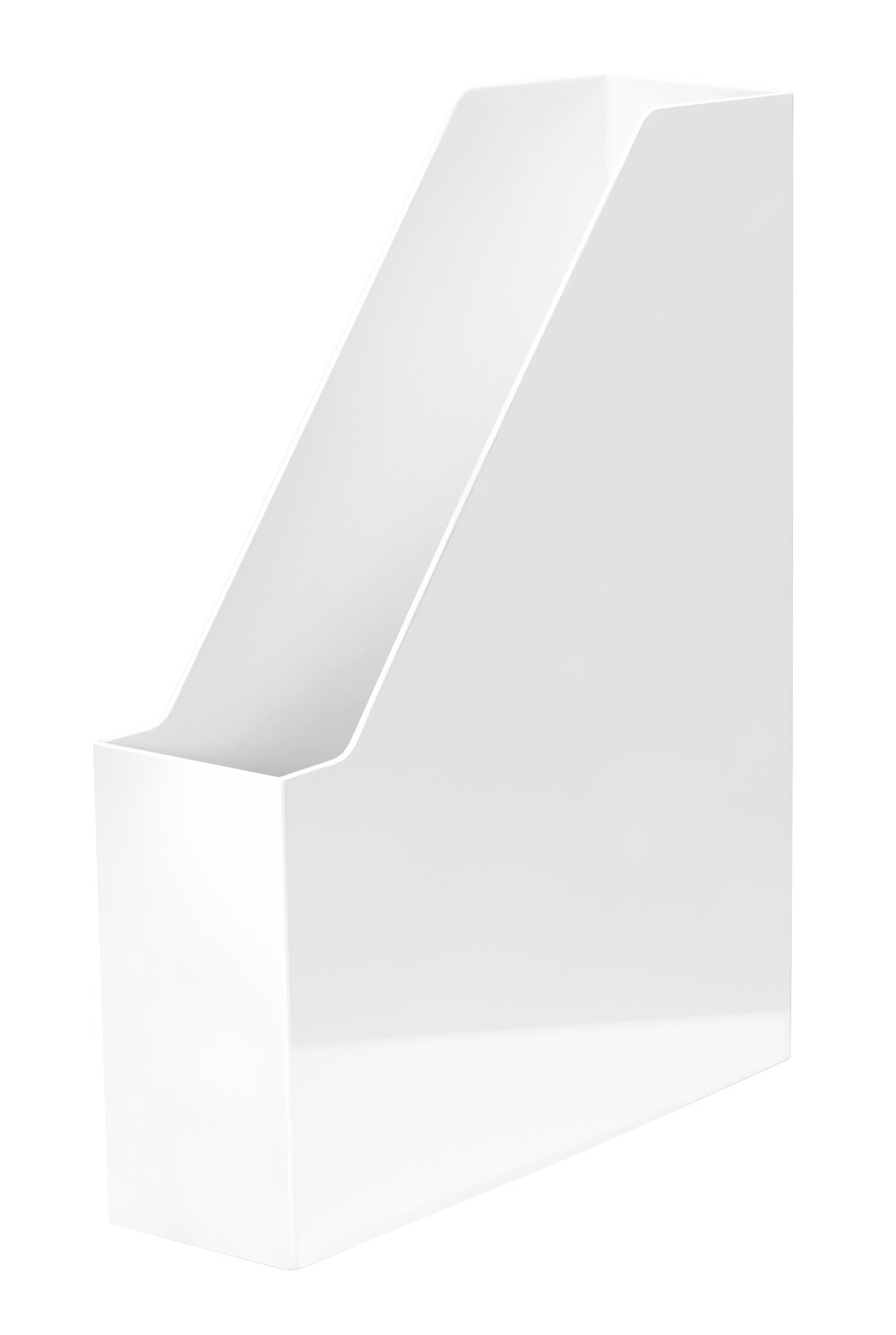 HAN i-Line 16501-12 - Revistero elegante y moderno para cuadernos, revistas y carpetas hasta A4/C4, 2 unidades, color blanco