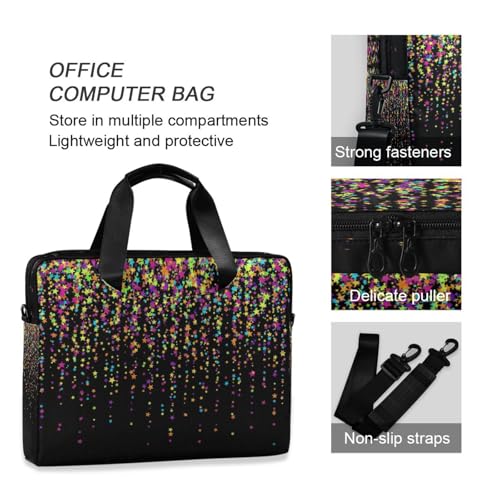 Bolsa para laptop senya colorida para oficina y negocios miniatura 6